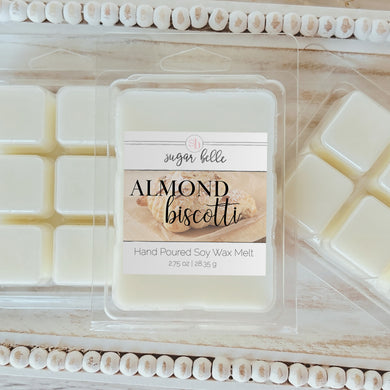 Almond Biscotti Scented Soy Wax Melts