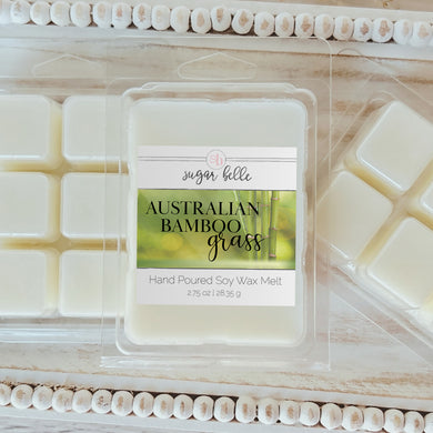 Australian Bamboo Grass Scented Soy Wax Melts