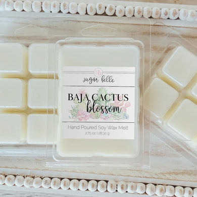Baja Cactus Blossom Scented Soy Wax Melts