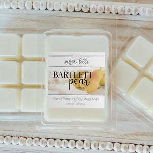Bartlett Pear Scented Soy Wax Melts