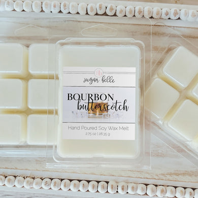Bourbon Butterscotch Scented Soy Wax Melts