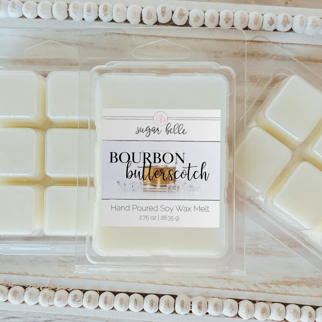 Bourbon Butterscotch Scented Soy Wax Melts