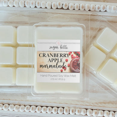 Cranberry Apple Marmalade Scented Soy Wax Melts