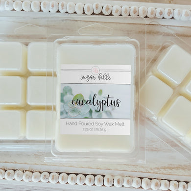 Eucalyptus Scented Soy Wax Melts