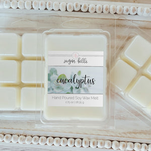 Eucalyptus Scented Soy Wax Melts
