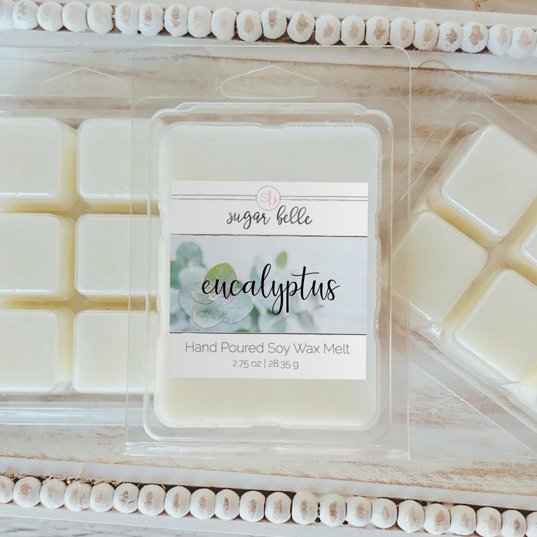 Eucalyptus Scented Soy Wax Melts