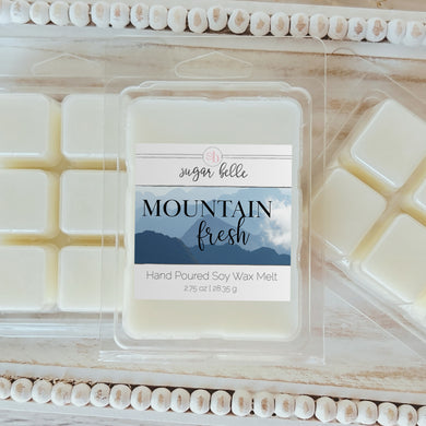 Mountain Fresh Scented Soy Wax Melts