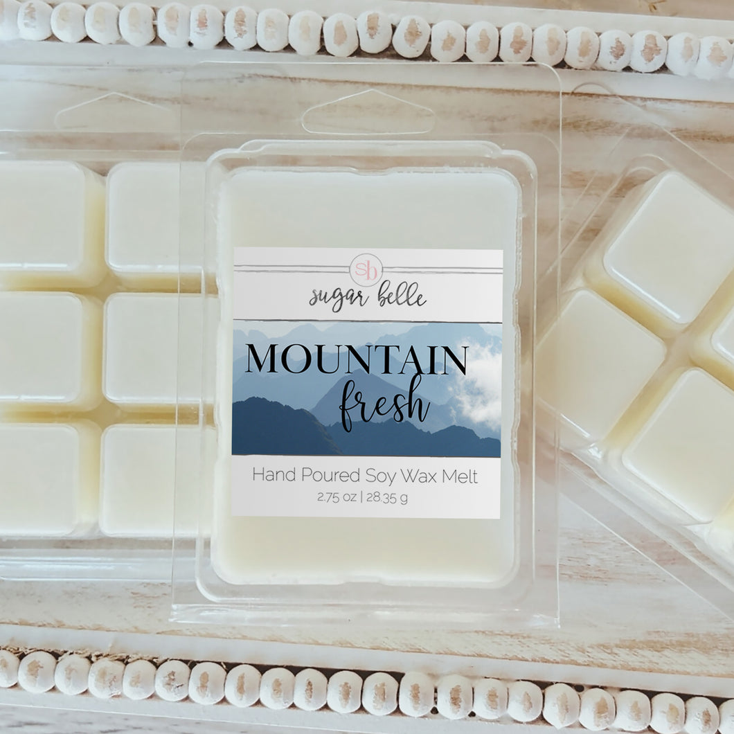 Mountain Fresh Scented Soy Wax Melts