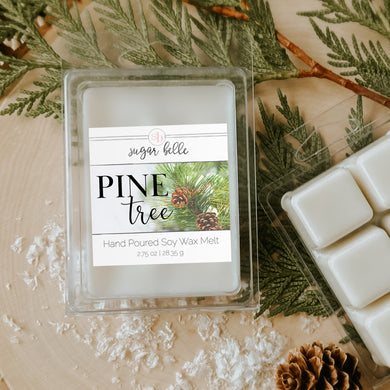 Pine Tree Scented Soy Wax Melts