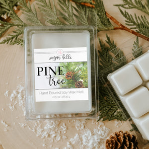Pine Tree Scented Soy Wax Melts