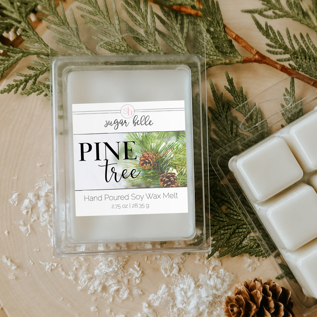 Pine Tree Scented Soy Wax Melts