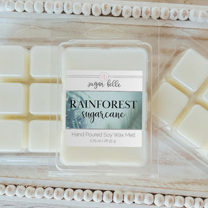 Rainforest Sugarcane Scented Soy Wax Melts