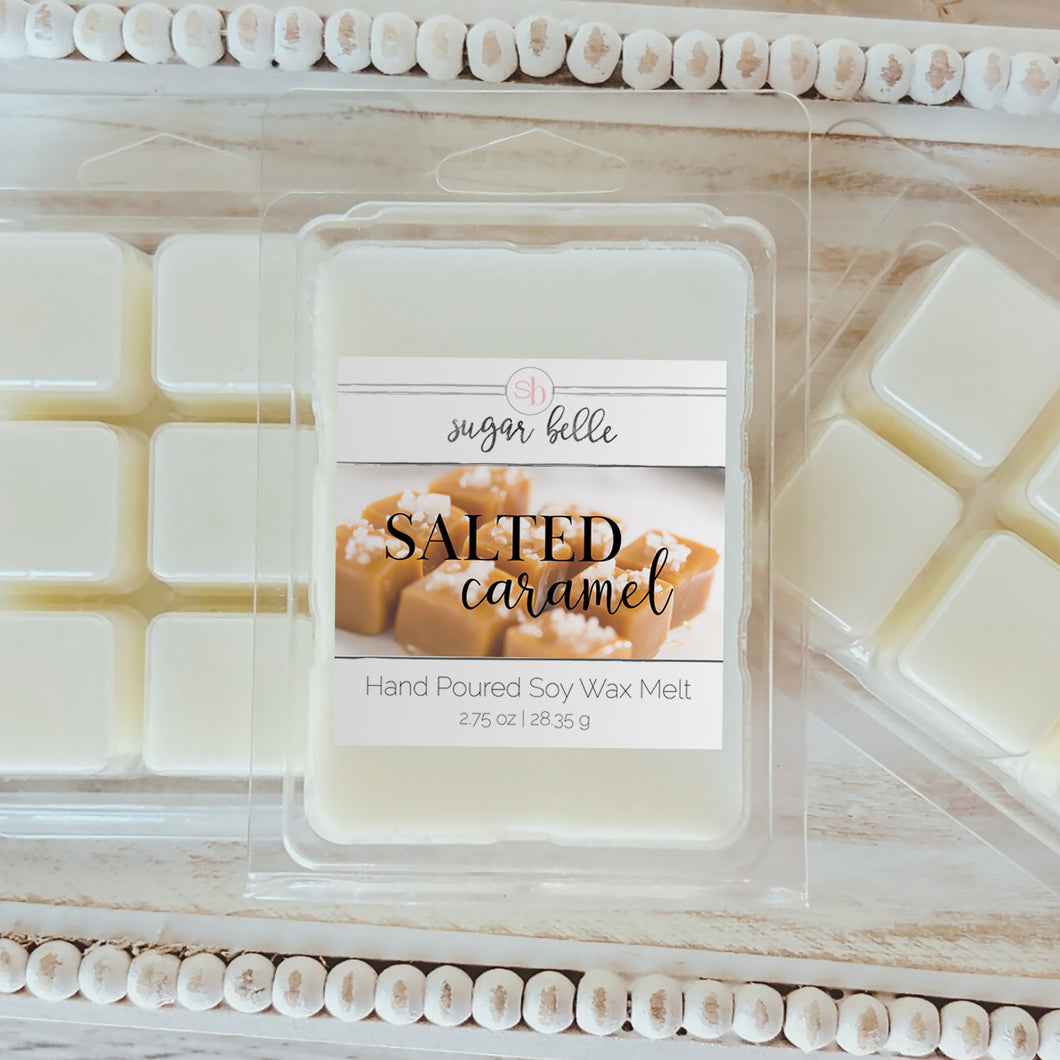 Salted Caramel Scented Soy Wax Melts