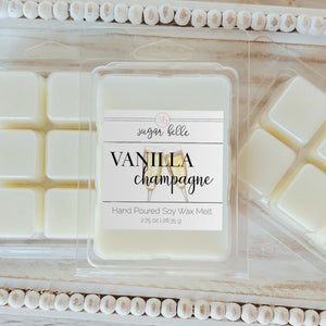 Vanilla Champagne Scented Soy Wax Melts