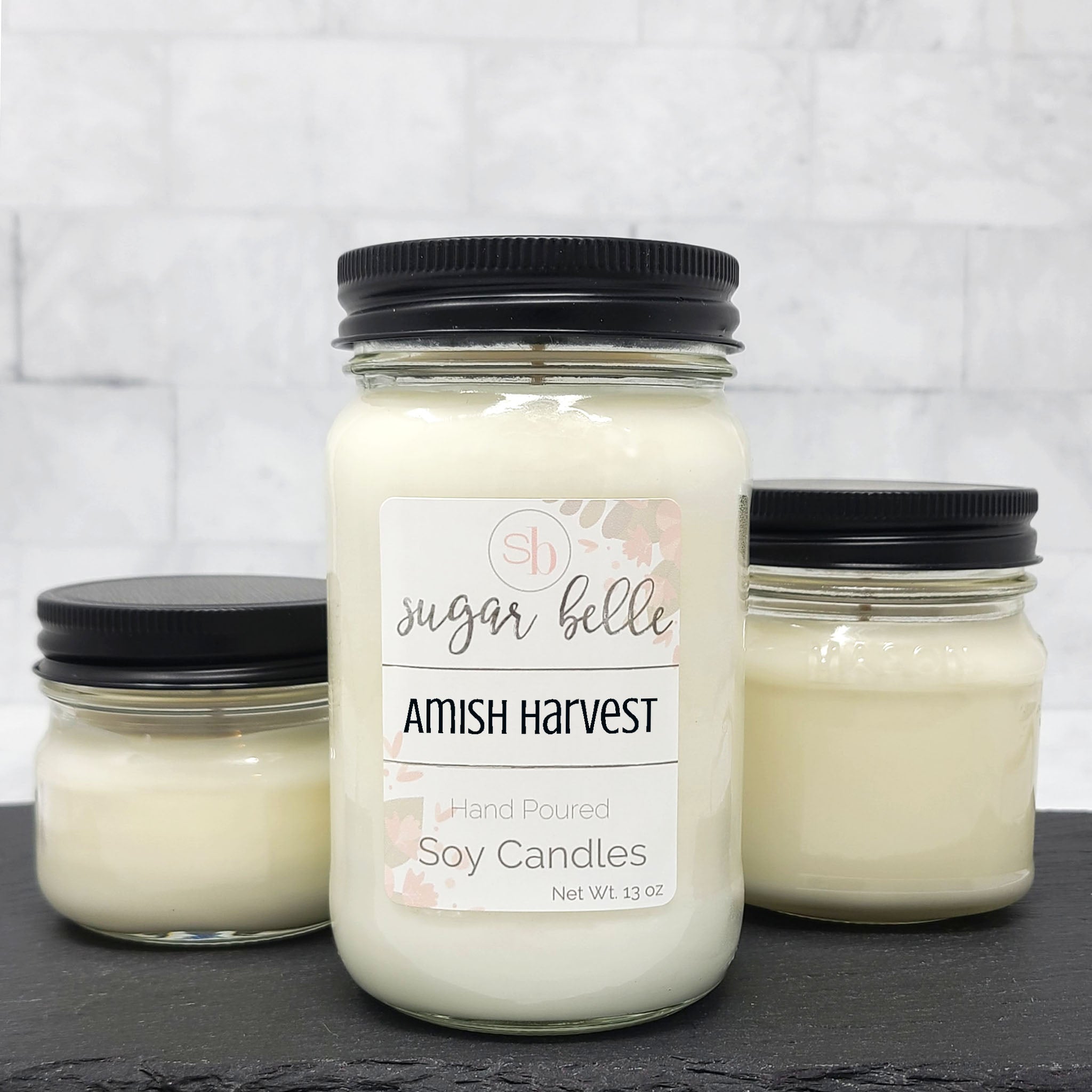 Mini Mason Jar Candle - Harvest Scents