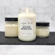 Australian Bamboo Grass Scented Soy Candles | Mason Jars