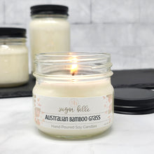 Australian Bamboo Grass Scented Soy Candles | Mason Jars