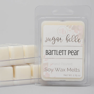 Pear scented soy melts