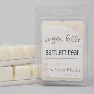 Pear scented soy melts