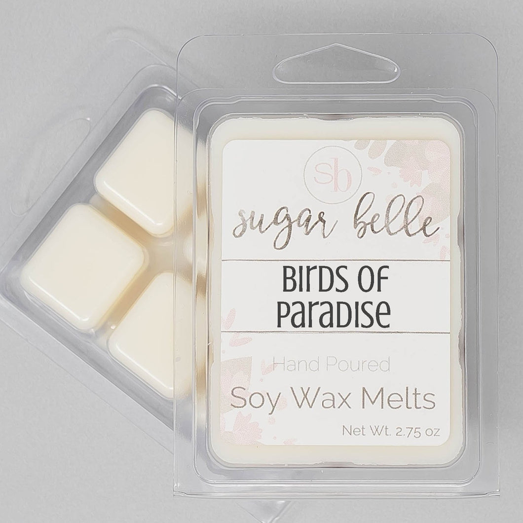 Floral scented wax cubes