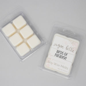 Soft smelling wax cubes
