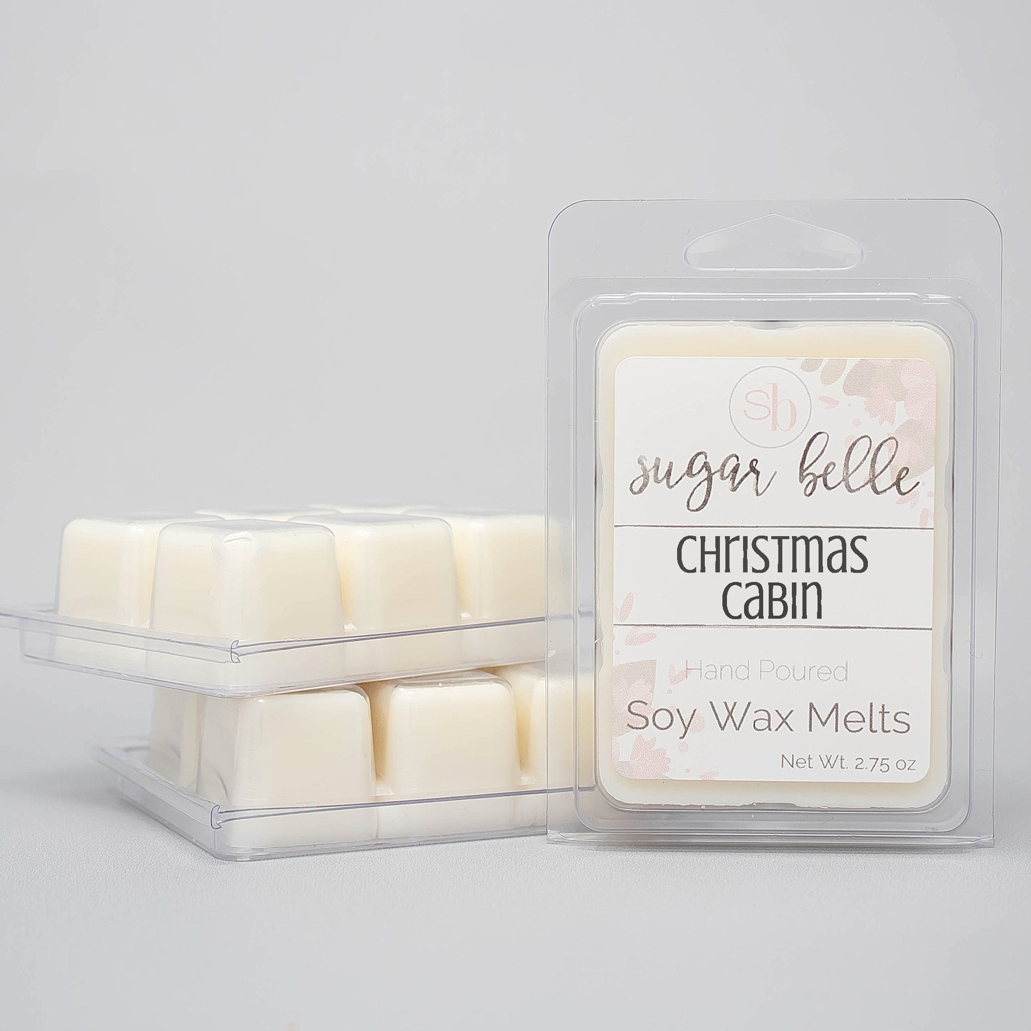Christmas Cabin Scented Wax Cubes  Small Batch. Hand Poured. – Sugar Belle  Candles