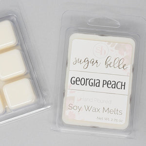 georgia peach scented wax melts