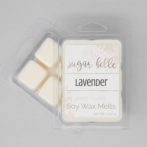 floral lavender soy wax melts