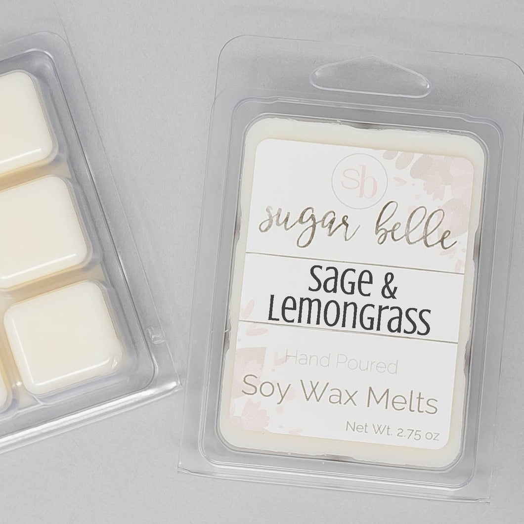 lemongrass scented wax melts