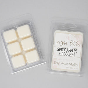 apples and peaches wax melts
