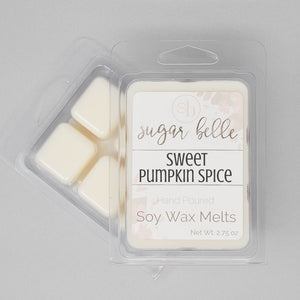 homemade wax melts pumpkin spice