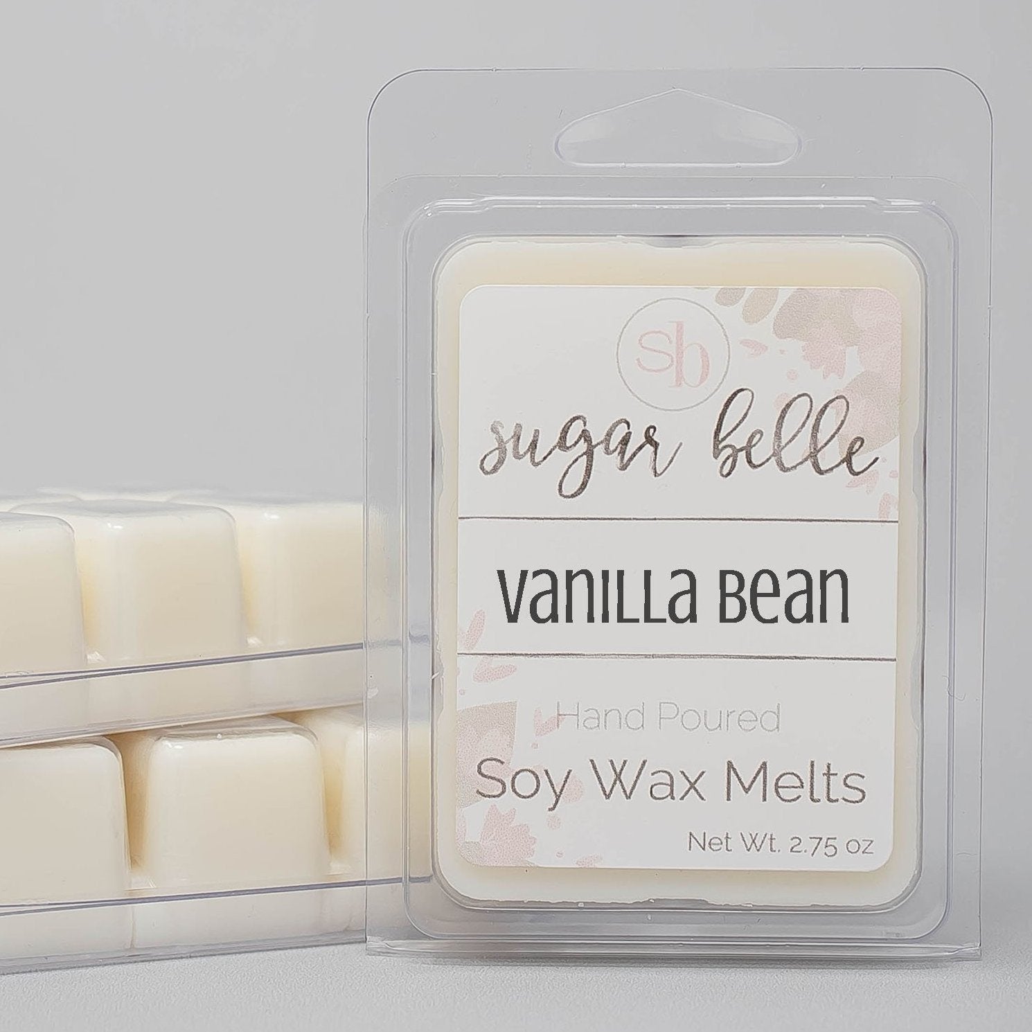 Vanilla Bean Scented Soy Wax Melts – Sugar Belle Candles