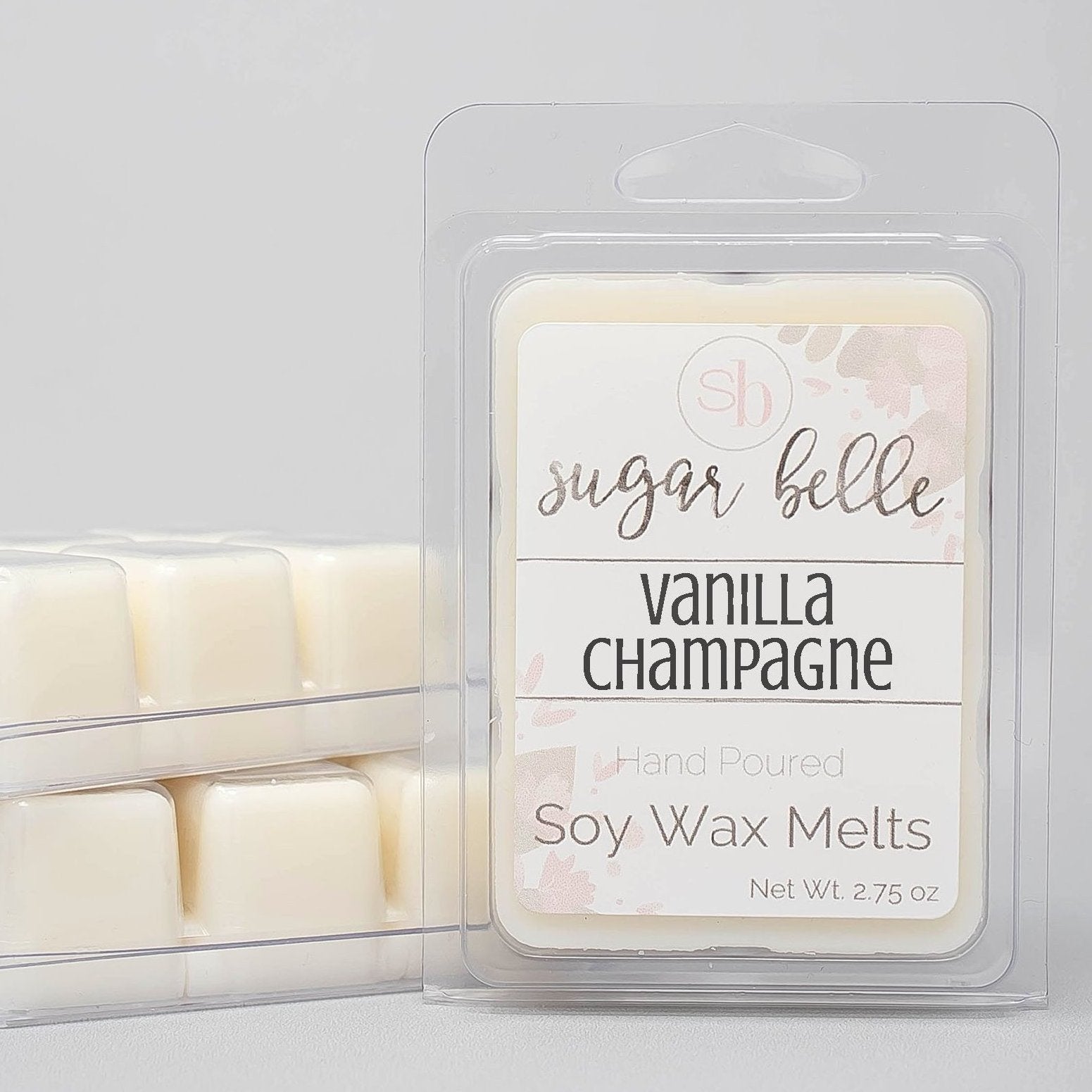 Vanilla Champagne Scented Wax Cubes