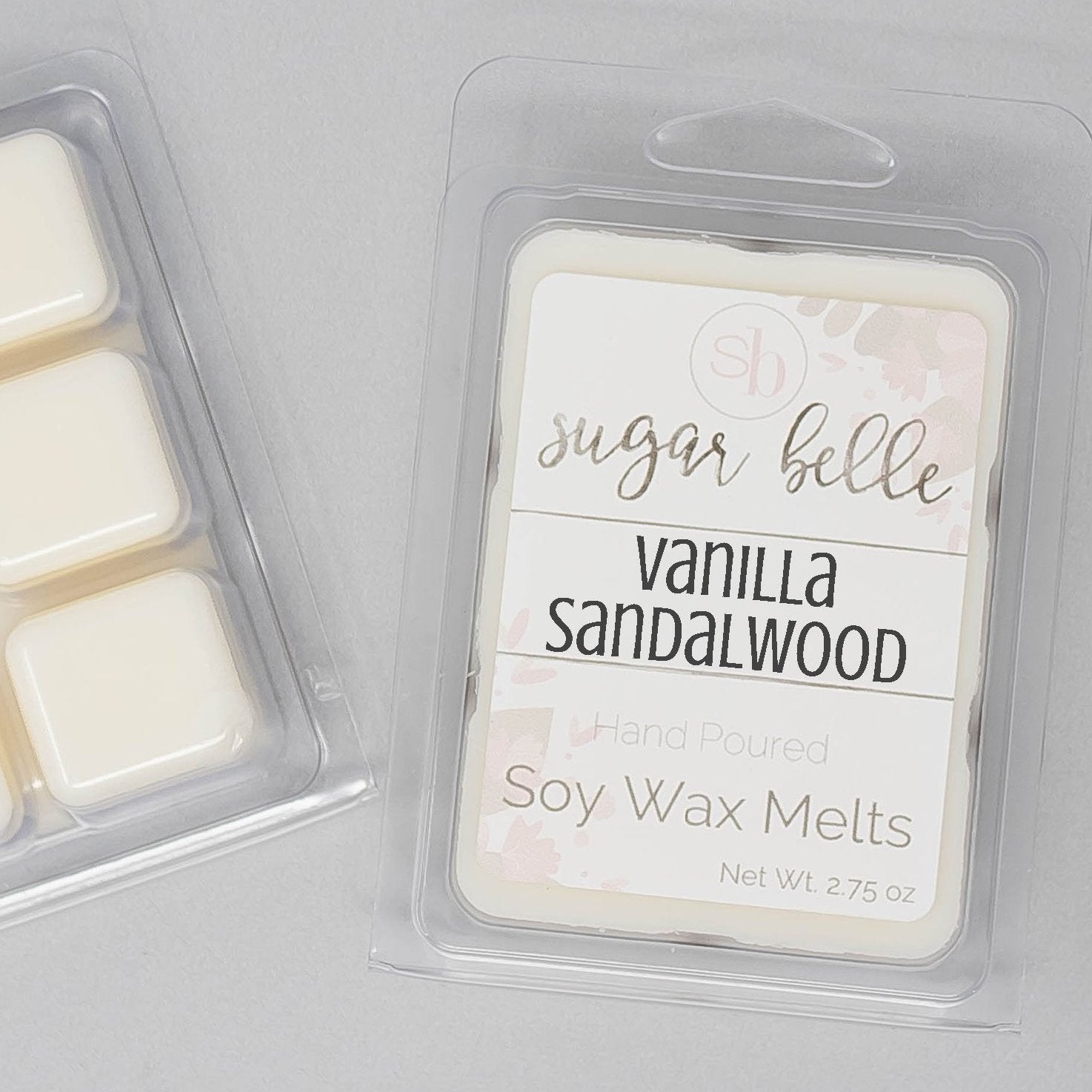 Vanilla Sandalwood Scented Soy Wax Melts – Sugar Belle Candles